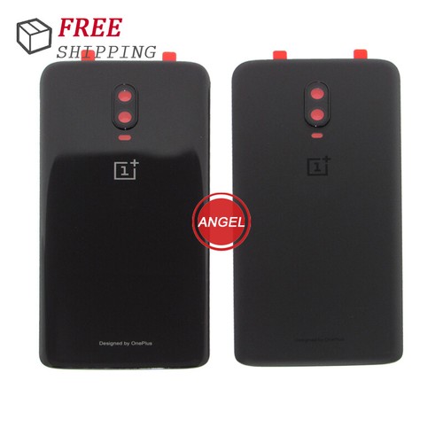New Back Battery Glass Cover Rear Door +Camera Lens Cover For One Plus+ 1+6 1+6T - Picture 37 of 47