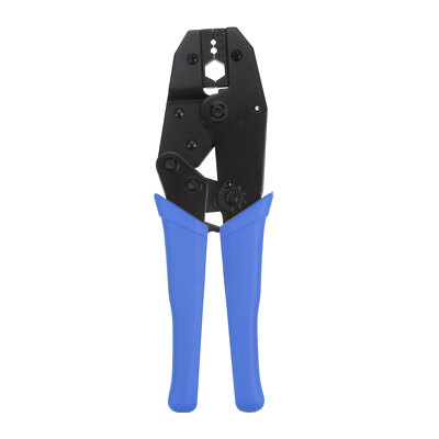 Ratsche Crimpzange RG8 RG11 RG174 Kommunikationssteckverbinder, blau