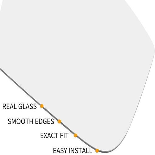 1x Right Passenger Heated Wing Mirror Glass For BMW E81 E90 E91 E92 2009~2012 - Picture 8 of 9