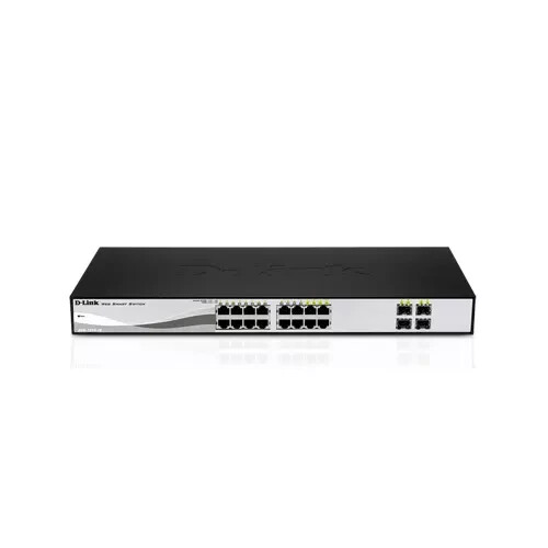 D-Link 20 port Smart Ethernet Switch DGS 1210-16 - 第 1/10 張圖片