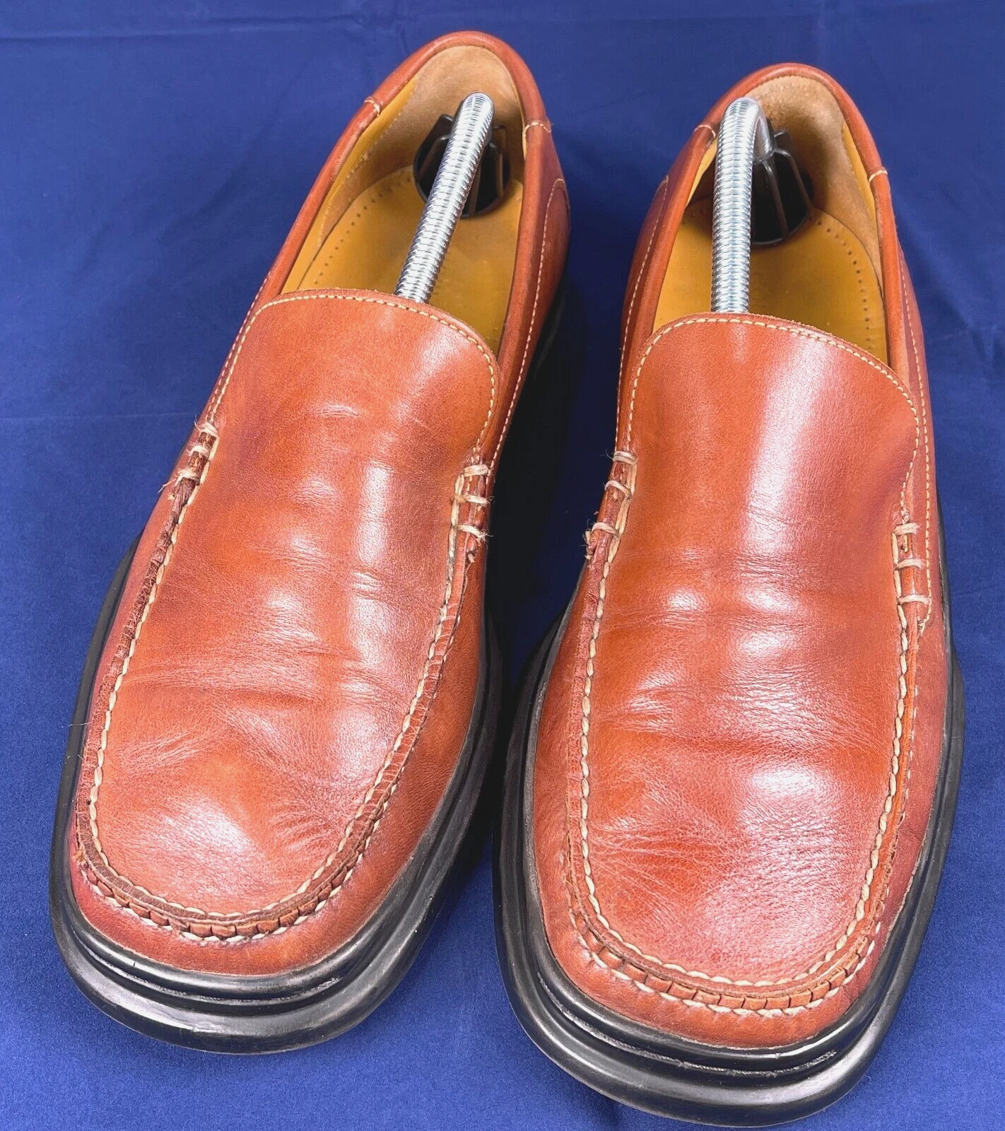 NIKE Mocassini slip on marroni Cole Haan taglia 10 M 07184 comfort casual