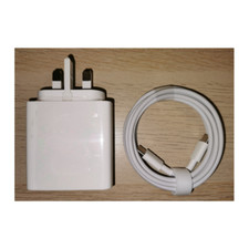Huawei MateBook SuperCharge Wall Charger 90W USB-C PD UK Power Adapter 1.8m Cabl