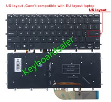 NEW For Dell Inspiron 15-7558 -7568 xps 9550 9560 9570 P56F Keyboard US Blackit