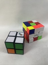 Brain Teaser Cube Puzzle Lot Of 2 3x3 And 2x2