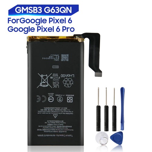 New Phone Battery For Google Pixel6 Pro Pixel 6 Pro 6A Pixel6A GMSB3 G63QN GLU7G - 第 1/9 張圖片