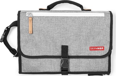 Skip Hop Portable Baby Changing Pad, Pronto, Grey Melange