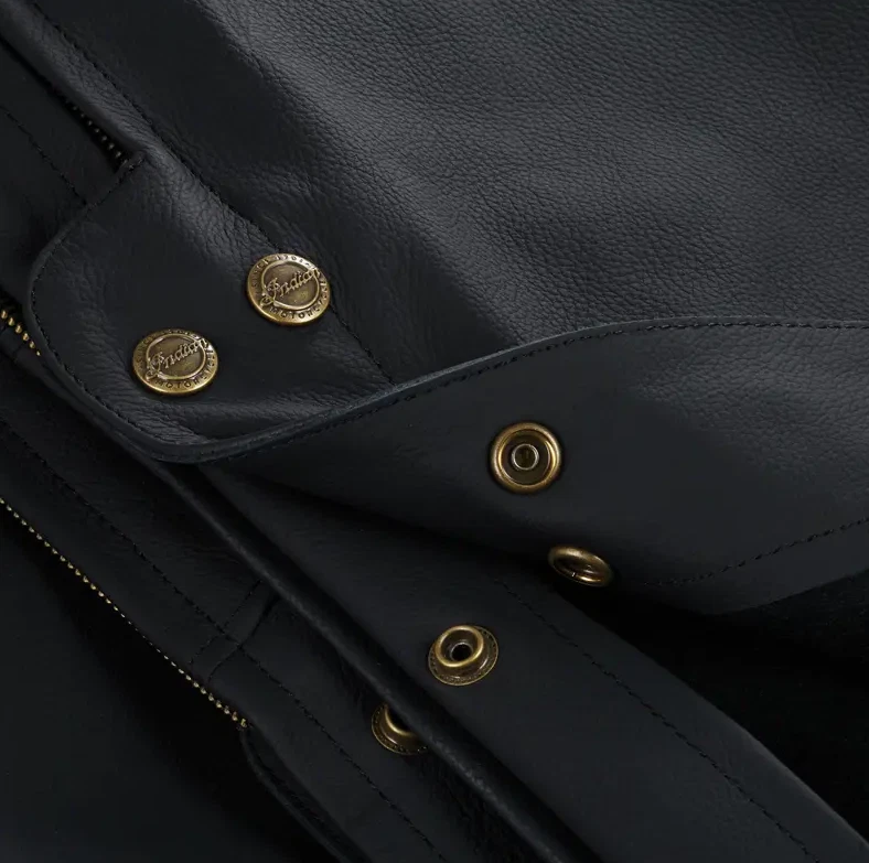 Gorras de cuero tradicionales para hombre Indian Motorcycle negras 2863712 Foto 3 de 4