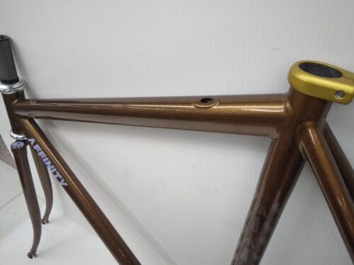 AFFINITY LO PRO Frame Set Chromoly Top Tube 500mm Free Shipping From Japan - Picture 13 of 14