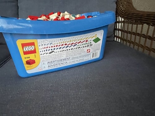 LEGO Blöcke 6 Pfund. Räder Figuren kleine und große Blöcke. Enthält Aufbewahrungsbehälter - Bild 10 von 12