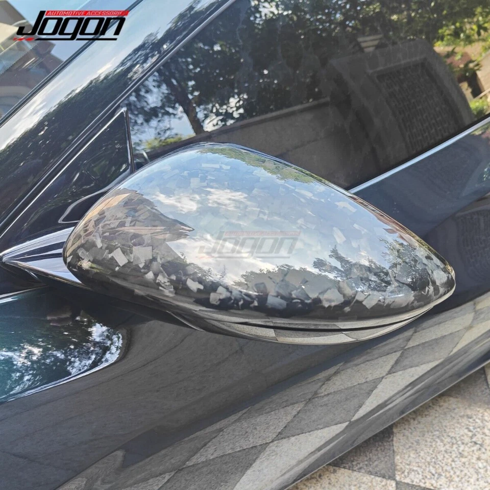 Tapa de espejo retrovisor lateral exterior de carbono forjado para Lotus Emira 2022-2024 Foto 2 de 4