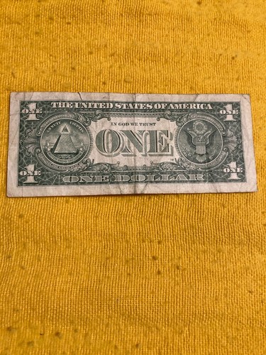 BIRTHDAY STAR NOTE Dec 5 1930 or May 12 1930 2013 Series One Dollar Bill Fancy - Picture 3 of 3
