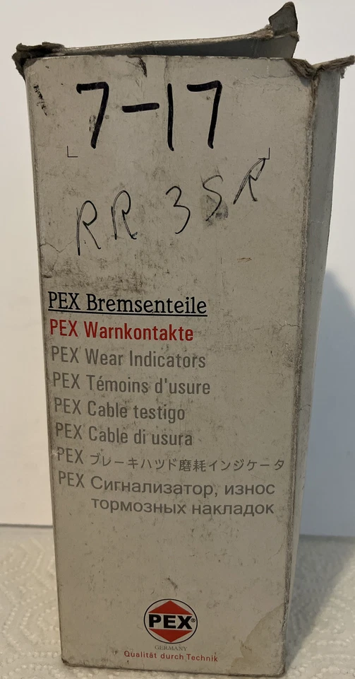Sensor de freno Pex WK180 -- Para BMW #34351181344 -- Nuevo -- Juego de 4 Foto 3 de 4