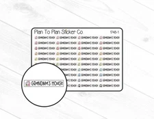 1748-1~~Grandma's House Planner Stickers.