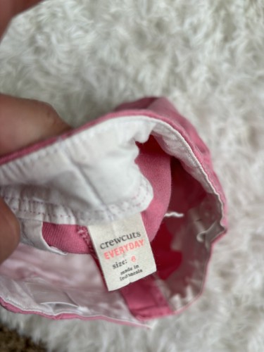 Crewcuts Everyday Girls Sz. 6 Classic Pink Shorts. Cute, Grt. Quality - Picture 9 of 10