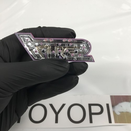 Subaru Impreza WRX STi 04 Pink Grille Emblem Badge 93013FE070 Genuine NEW - Picture 10 of 12