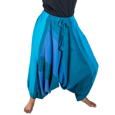 Kunst und Magie Damen Pluderhose Haremshose Shalwar Hose ALADINHOSE Hosenrock