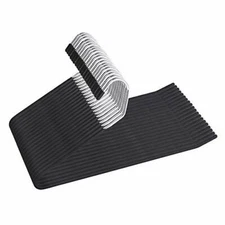 PANTS HANGERS Open Ended Trouser Hanger Easy Slide Space Saving 20 Pcs JS HANGER