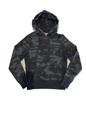 TODD SNYDER x CHAMPION FRENCH TERRY HOODIE - Black Camo sz XS $178 USA made NWT