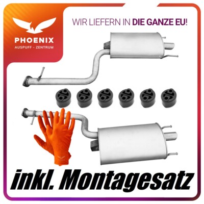   für Lexus LS 460 4.6 V8 280kW (ab 2006) Auspuff Endschalldämpfer Links+Rechts