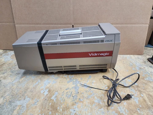 Sony FP-62 Vidimagic Color Video Projection System w/ Case For Parts Only