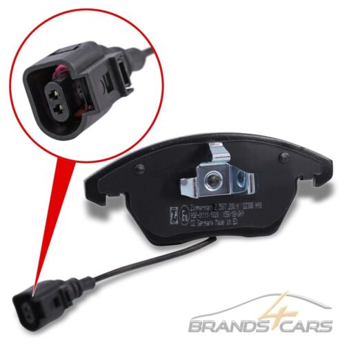 ZIMMERMANN BREMSSCHEIBEN + BELÄGE VORNE+HINTEN FÜR AUDI A3 8P BJ 03-13 - Bild 6 von 12