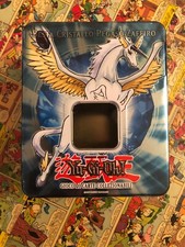 Yu-Gi-Oh Tin Bestia Cristallo Pegaso Zaffiro, VUOTO, 2007, porta carte o mazzi