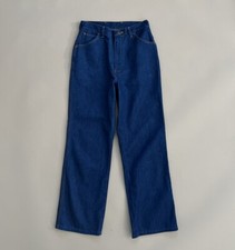 Vintage 70s Wrangler High Waisted Flare Jeans Misses 8 Womens 26 x 28