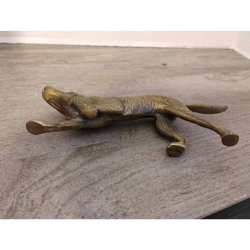 Brass Metal Golden Retriever 6 1/2" Dog Figure Statue - Picture 10 of 10