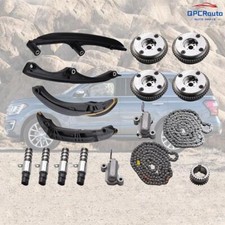 New Timing Chain Kit For 2017-2024 Ford F150 3.5l Ecoboost W4pcs Vct Solenoid