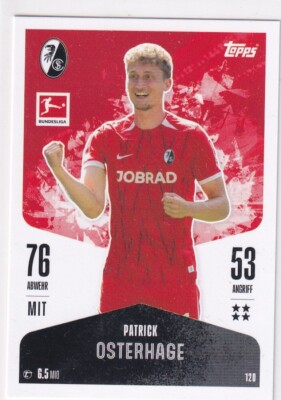 Topps Match Attax Bundesliga 24/25 Karte Nr. 120 Patrick Osterhage