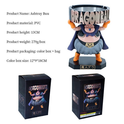New Anime Dragon Ball Z Ashtrays Buu & Broly Action Figure Collection Toys - Picture 18 of 21