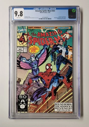 Amazing Spider-Man #353 CGC 9.8 New Slab - Combined  S&H With Multi-purchase