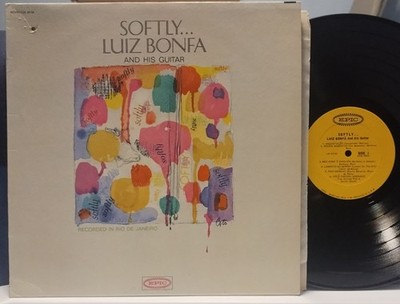 LUIZ BONFA Softly SCARCE 1966 EPIC LP Mono JAZZ/SAMBA/BOSSA NOVA Edison Machado