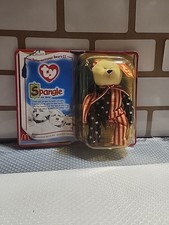 TY Beanie Baby Spangle The Bear - McDonalds 1999 New In Box