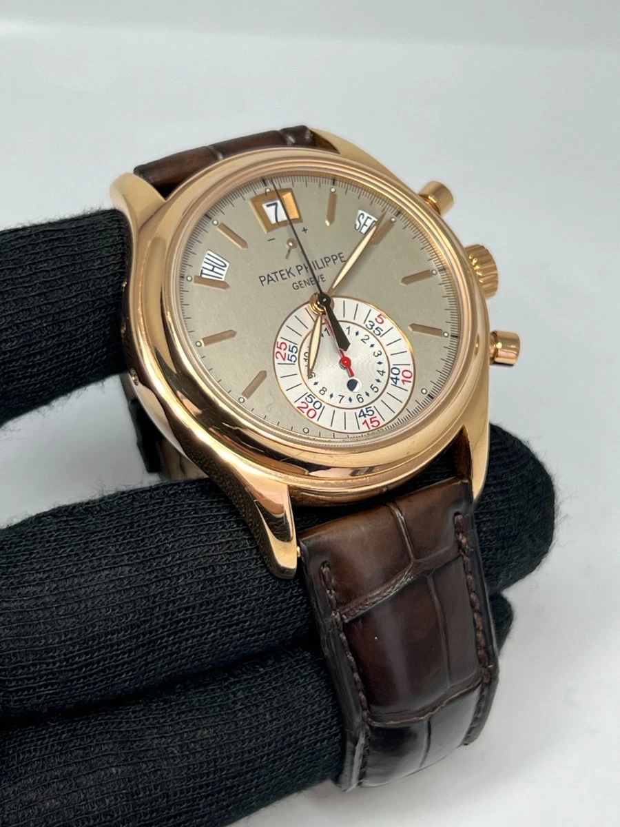Reloj Hombre Patek Philippe Complicado Oro Rosa 18K, 5960R-001