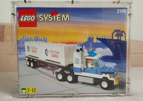 !!️Lego System 2149 Color Line Container Lorry New/MISB/Sealed in Acrylic Case !!️