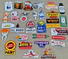 Lot of 30 Porcelain Enamel Signs – Mixed Designs, Vintage Style, single sided