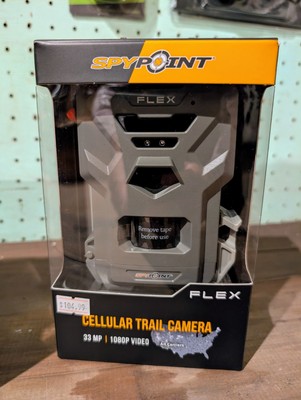 SPYPOINT FLEX 1080p Cellular Trail Camera - Gray (01885)