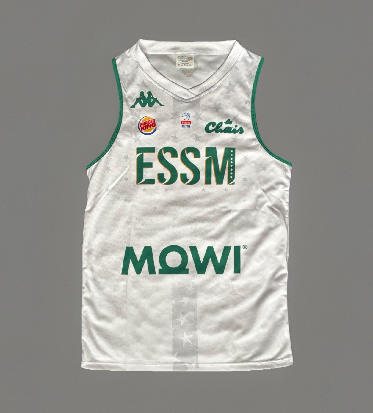 Maillot Kappa ESSM le Portel vêtement sportswear pour match de basket et quotidien M