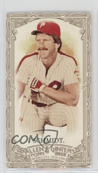 2012 Topps Allen & Ginter's Retail Mini Gold Border Mike Schmidt #269 HOF 0jk5