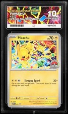ACE 10 GEM MINT🔹Pikachu 225 Black Star Promo🔸Pokemon World Championship 2025 