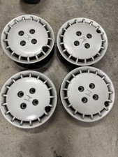 14 Honda Factory Oem Black Steel Wheel 14x5 With Hubcaps 14 Honda Factory Oem Black Steel Wheel 14x5 With Hubcaps