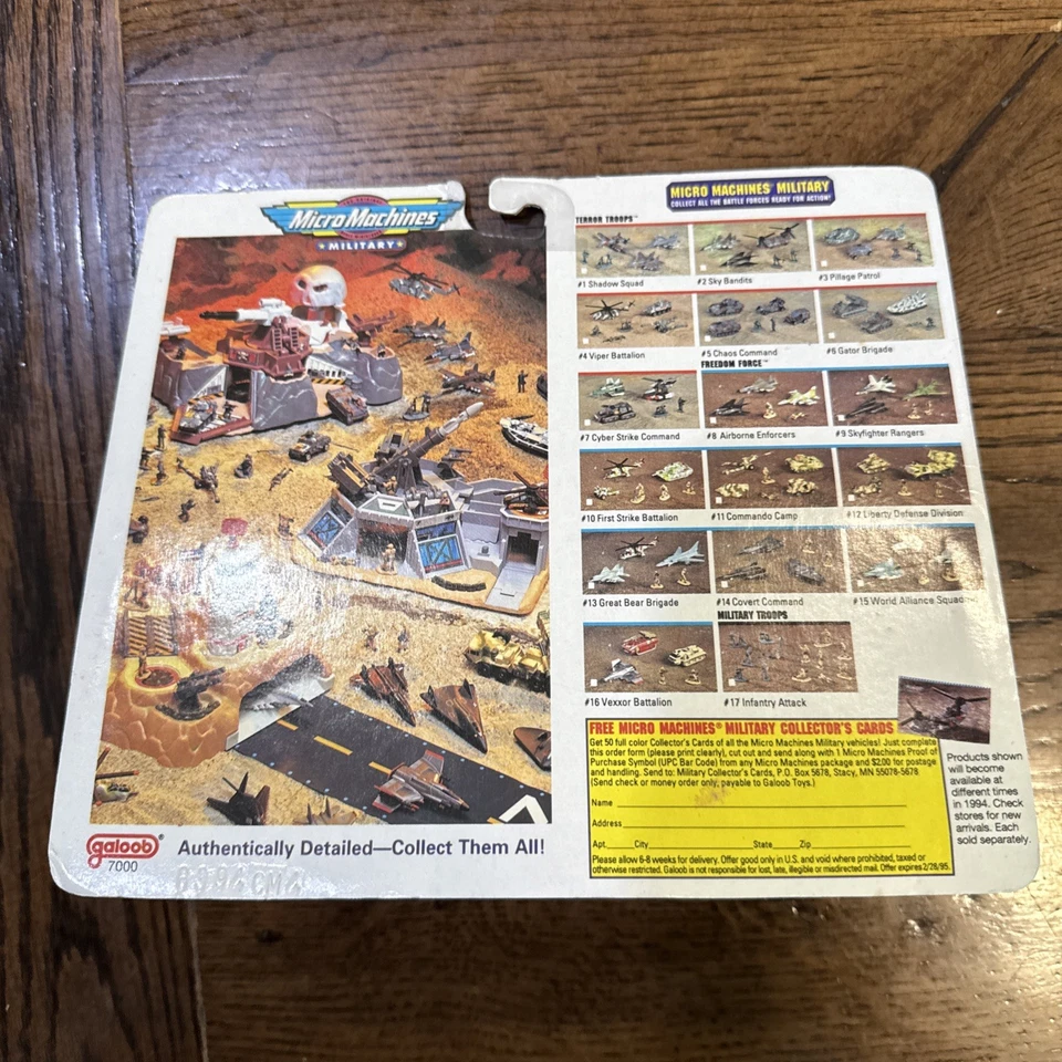 Micro Máquinas Fuerza Libertad Militar Foto 2 de 2