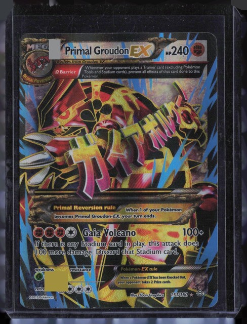 Primal Groudon EX #151 (Primal Clash (2015))