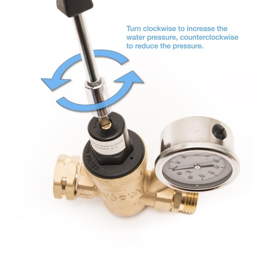 Rvaqua M11-45psi Adjustable Water Pressure Regulator For Rv Camper - E - Picture 3 of 7
