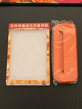 Pok mon TCG Official Ultra Pro Magnetic Card Display Case Holder Orange Red NEW