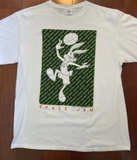 Vtg 90s Space Jam Tune Squad Bugs Bunny T-Shirt L Delta Pro Weight Looney Tunes