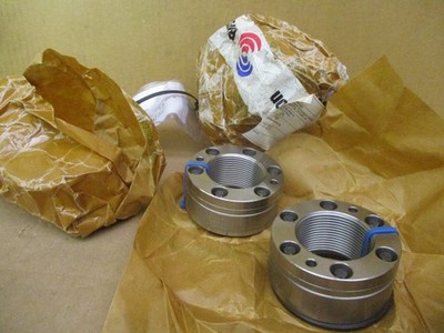 New Open Box of 2 Pcs Burckhardt Compression Type 2D200-1F Piston Nut 53111PRX