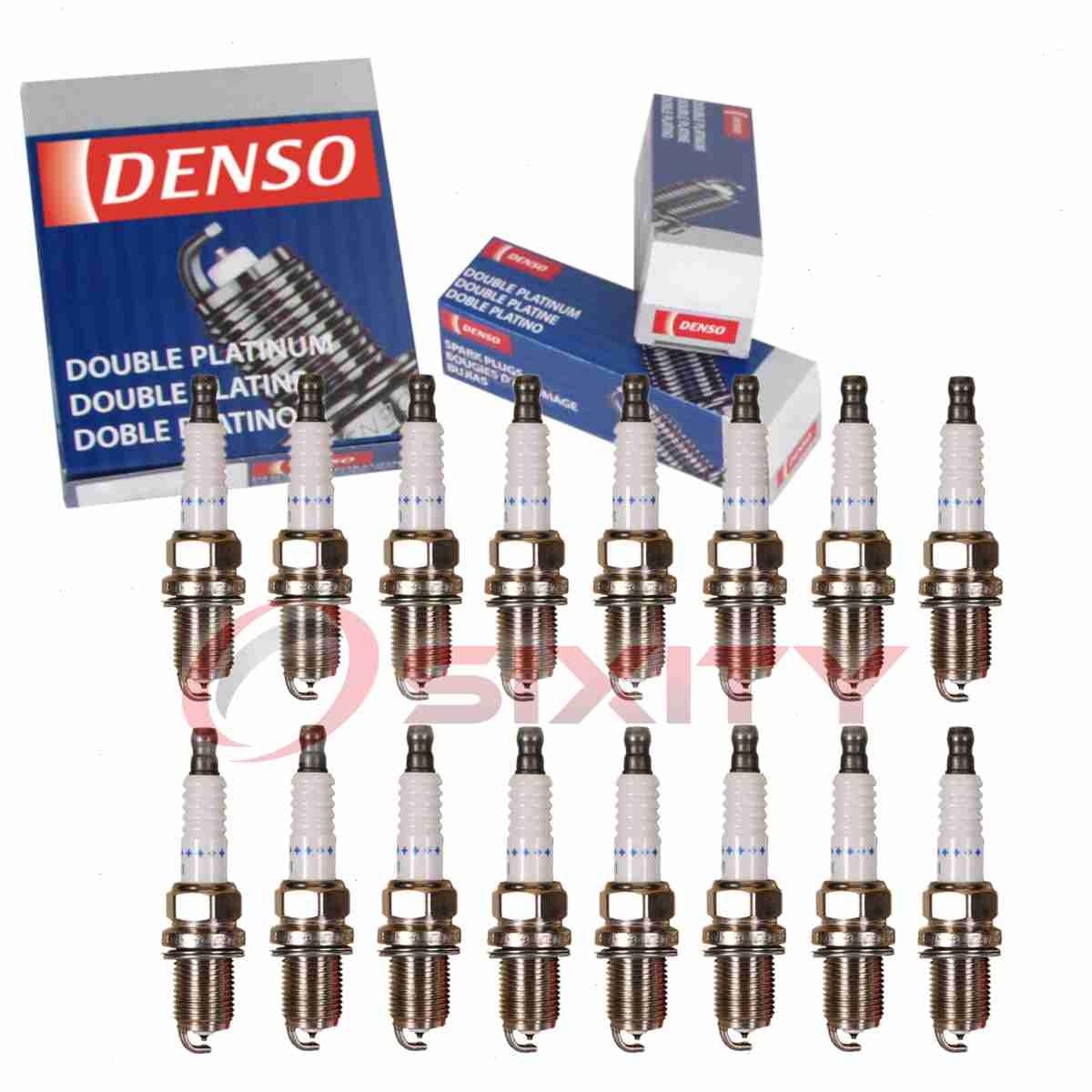 16 pc Denso Platinum Long Life Spark Plugs for 2005-2006 Mercedes-Benz ML500 lc