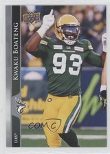 2021 Upper Deck CFL Kwaku Boateng #115 2j2